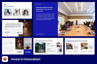 Invest in Innovation PowerPoint Template